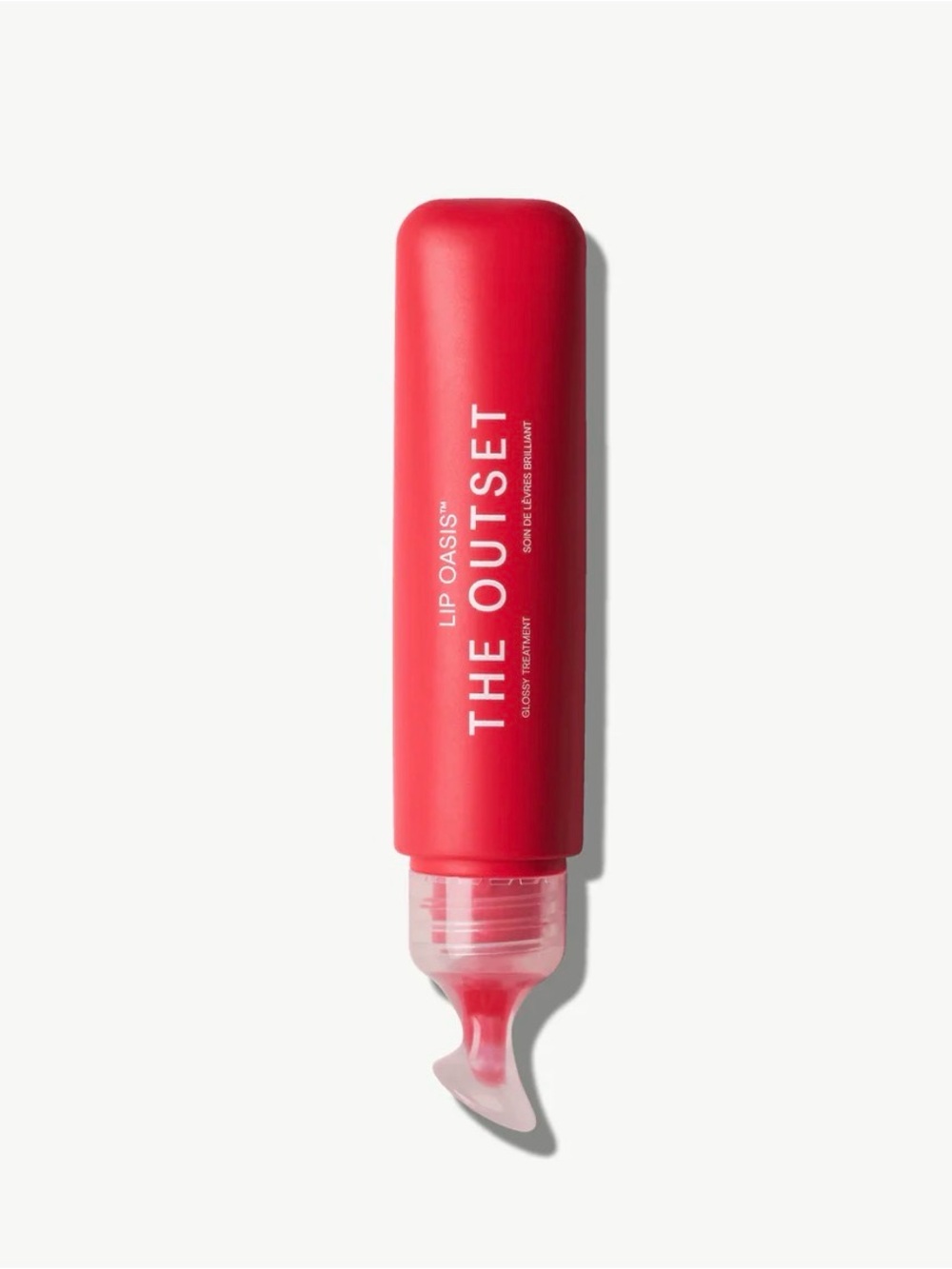 The Outset Lip Oasis Glossy Treatment — Sun Kiss (Red)